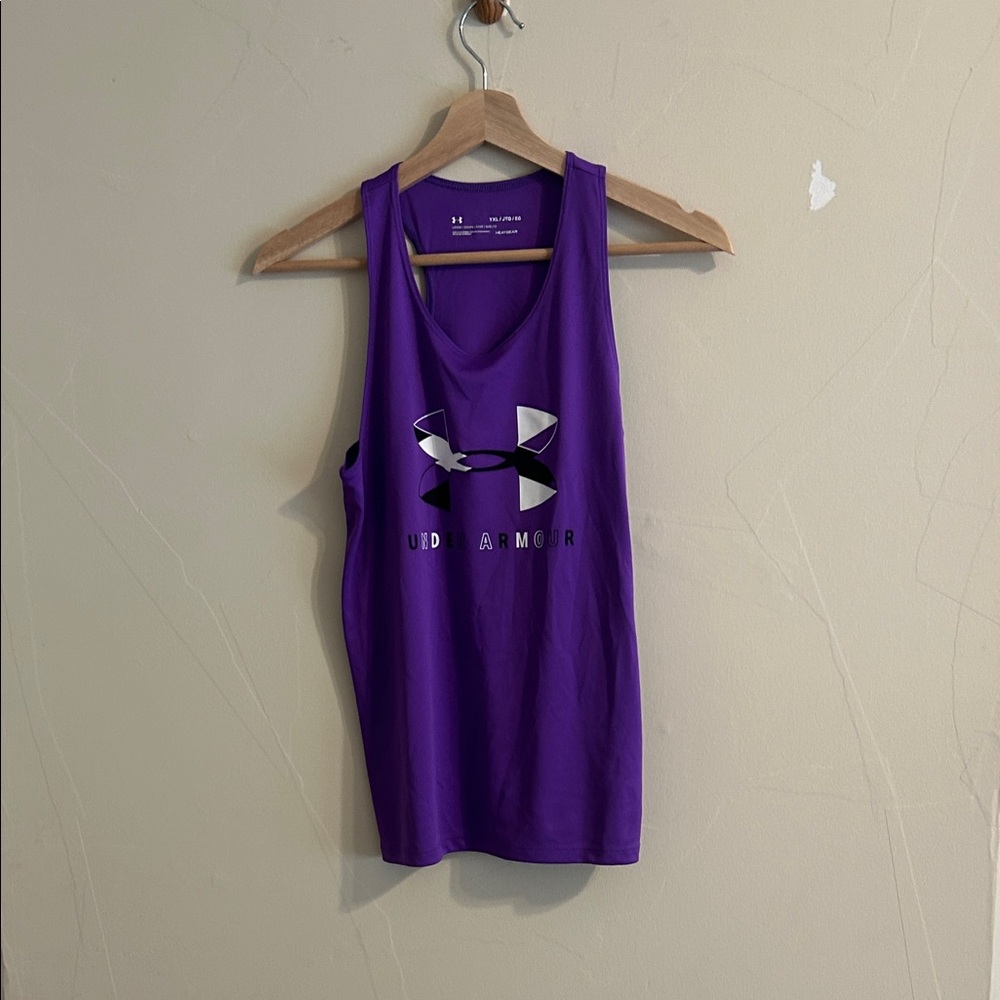 Under Armour Purple Tank Top for Kids